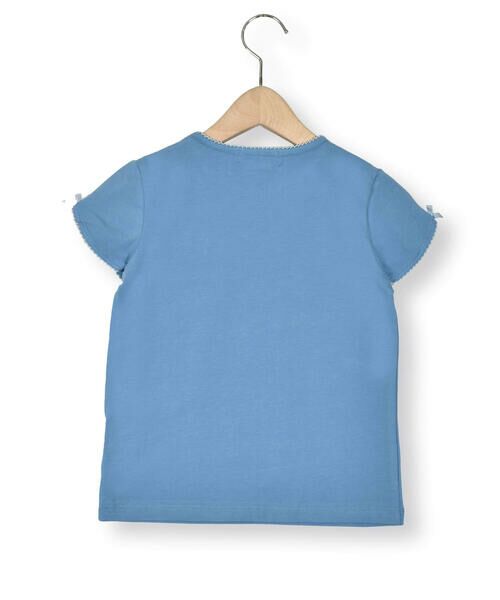 袖リボンソフトベア天竺半袖Tシャツ(90~140cm)