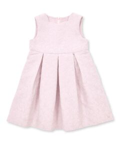 Tartine et Chocolat / タルティーヌ エ ショコラ ミニ丈・ひざ丈ワンピース | 【日本製】キラットマトラッセリボン柄ジャンパースカート(110~130cm)