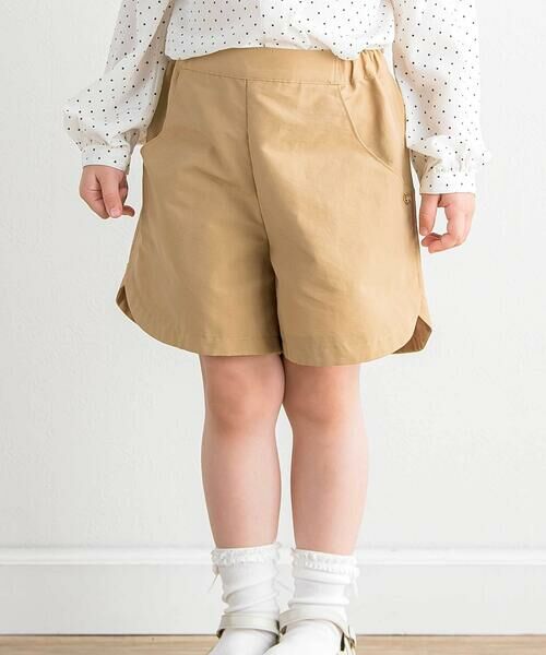 Tartine et Chocolat/タルティーヌ エ ショコラ クロスショートパンツ(90~140cm) キャメル 90cm Tartine et Chocolat/タルティーヌ エ ショコラ クロスショートパンツ(90~140cm) キャメル 90cm