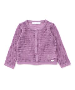 Tartine et Chocolat / タルティーヌ エ ショコラ ベビー・キッズウエア | 【日本製】【お揃い】ドラロン綿長袖カーディガンベビー(70~90cm)