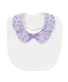 Tartine et Chocolat / タルティーヌ エ ショコラ スタイ・ビブ | 【お揃い】リバティ(Aralia Pansy)タナローン襟スタイベビー