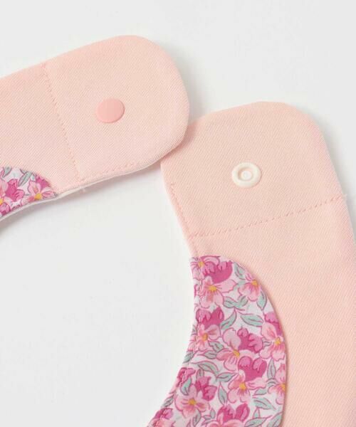 Tartine et Chocolat / タルティーヌ エ ショコラ スタイ・ビブ | 【お揃い】リバティ(Aralia Pansy)タナローン襟スタイベビー | 詳細2