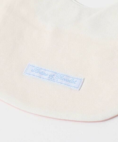 Tartine et Chocolat / タルティーヌ エ ショコラ スタイ・ビブ | 【お揃い】リバティ(Aralia Pansy)タナローン襟スタイベビー | 詳細5