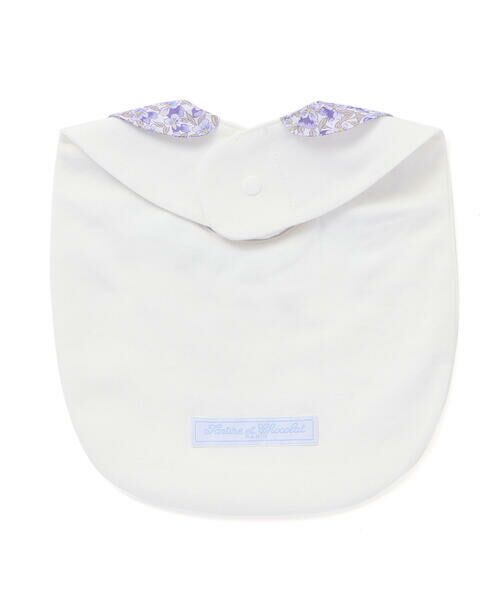 Tartine et Chocolat / タルティーヌ エ ショコラ スタイ・ビブ | 【お揃い】リバティ(Aralia Pansy)タナローン襟スタイベビー | 詳細6