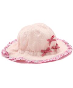 Tartine et Chocolat / タルティーヌ エ ショコラ ベビー・キッズウエア | 【UVカット】【日本製】【お揃い】リバティ(Aralia Pansy)タナローンハットベビー(46~50cm)