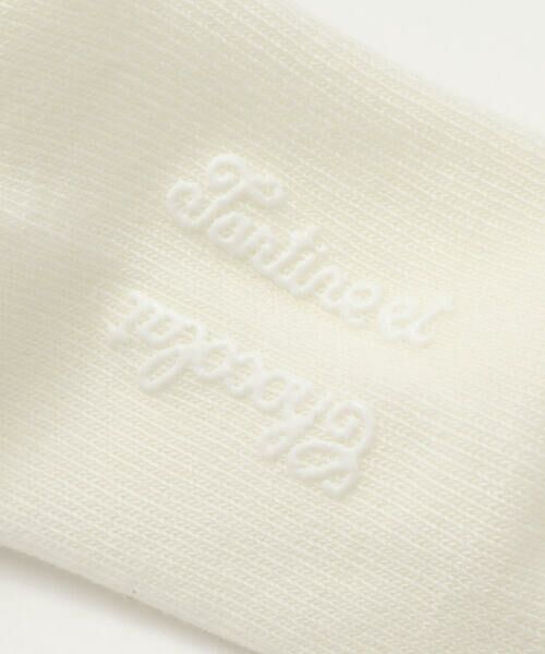 Tartine et Chocolat / タルティーヌ エ ショコラ ベビー・キッズウエア | 【日本製】【お揃い】リバティ(Aralia Pansy)タナローンソックスベビー(8~13cm) | 詳細3