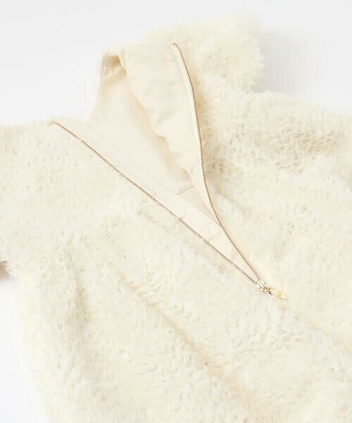 Tartine et Chocolat / タルティーヌ エ ショコラ ミニ丈・ひざ丈ワンピース | テープチュールフェザーバルーンワンピース(90~140cm) | 詳細10