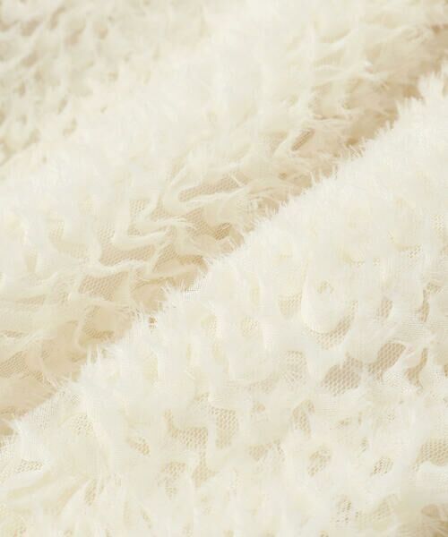 Tartine et Chocolat / タルティーヌ エ ショコラ ミニ丈・ひざ丈ワンピース | テープチュールフェザーバルーンワンピース(90~140cm) | 詳細12