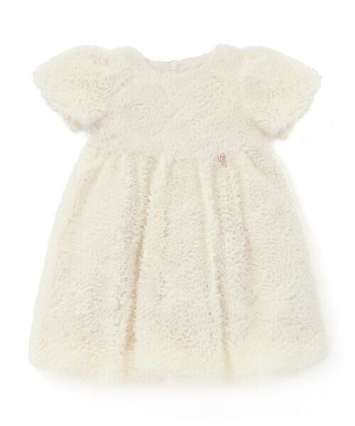 Tartine et Chocolat / タルティーヌ エ ショコラ ミニ丈・ひざ丈ワンピース | テープチュールフェザーバルーンワンピース(90~140cm) | 詳細5