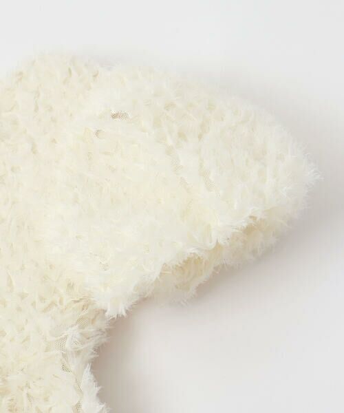 Tartine et Chocolat / タルティーヌ エ ショコラ ミニ丈・ひざ丈ワンピース | テープチュールフェザーバルーンワンピース(90~140cm) | 詳細8