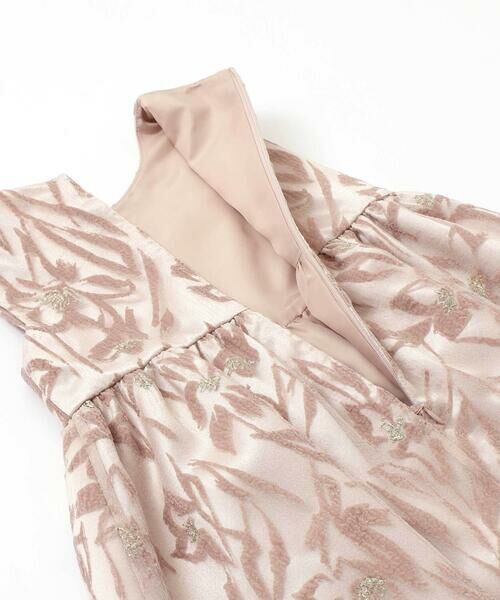 Tartine et Chocolat / タルティーヌ エ ショコラ ミニ丈・ひざ丈ワンピース | 【日本製】ワッシャーオーガンジーフロッキープリントワンピース(100~140cm) | 詳細10