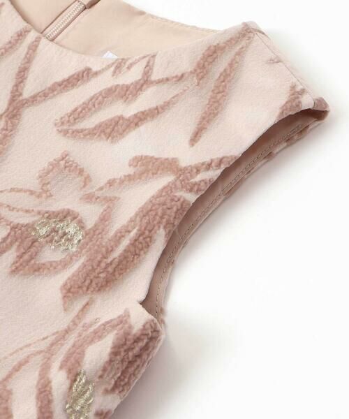 Tartine et Chocolat / タルティーヌ エ ショコラ ミニ丈・ひざ丈ワンピース | 【日本製】ワッシャーオーガンジーフロッキープリントワンピース(100~140cm) | 詳細8