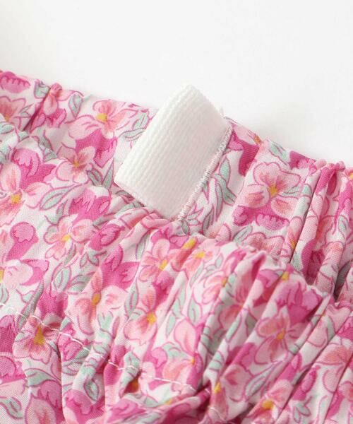 Tartine et Chocolat / タルティーヌ エ ショコラ その他パンツ | 【日本製】【お揃い】リバティ(Aralia Pansy)タナローンティアードキュロット(90~140cm) | 詳細10