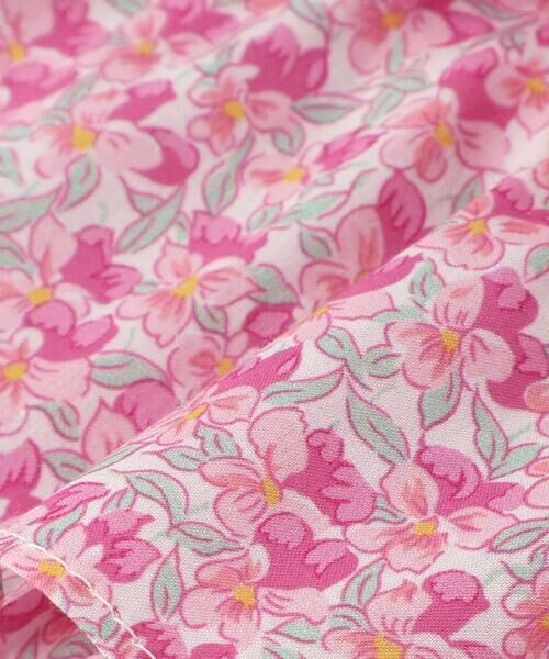 Tartine et Chocolat / タルティーヌ エ ショコラ その他パンツ | 【日本製】【お揃い】リバティ(Aralia Pansy)タナローンティアードキュロット(90~140cm) | 詳細11