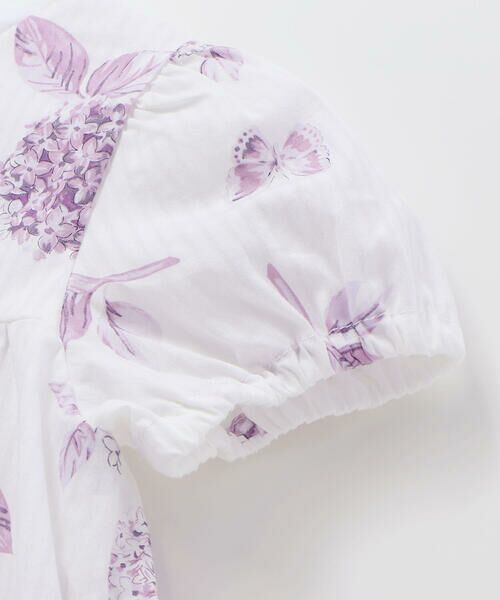 Tartine et Chocolat / タルティーヌ エ ショコラ ベビー・キッズウエア | 【日本製】オーガニックコットンフラワープリントブルマ付きワンピースべビー(70〜90cm) | 詳細5
