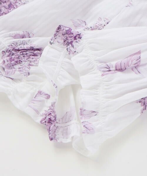 Tartine et Chocolat / タルティーヌ エ ショコラ ベビー・キッズウエア | 【日本製】オーガニックコットンフラワープリントブルマ付きワンピースべビー(70〜90cm) | 詳細8