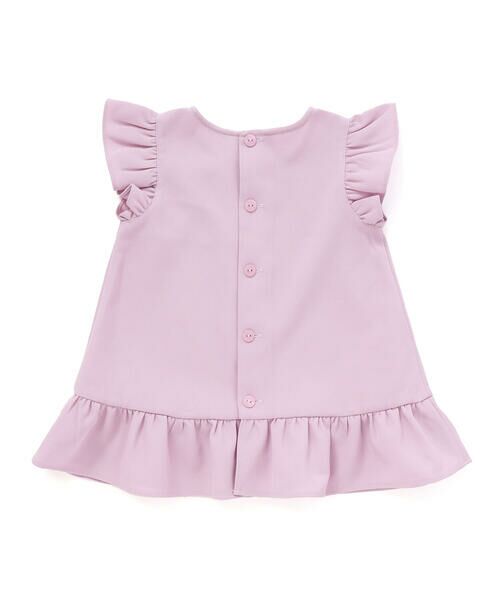 Tartine et Chocolat / タルティーヌ エ ショコラ ベビー・キッズウエア | 【お揃い】バタフライモチーフ袖フリルブルマ付きワンピースベビー(70〜90cm) | 詳細3