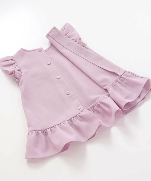 Tartine et Chocolat / タルティーヌ エ ショコラ ベビー・キッズウエア | 【お揃い】バタフライモチーフ袖フリルブルマ付きワンピースベビー(70〜90cm) | 詳細9