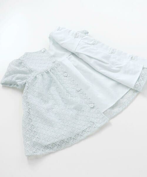 Tartine et Chocolat / タルティーヌ エ ショコラ ベビー・キッズウエア | 【日本製】ラッセルレースブルマ付きワンピースベビー(70〜90cm) | 詳細8