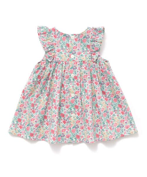 Tartine et Chocolat / タルティーヌ エ ショコラ ベビー・キッズウエア | 【日本製】【お揃い】リバティFlorence May(フローレンスメイ)ブルマ付きワンピースベビー(70〜90cm) | 詳細1