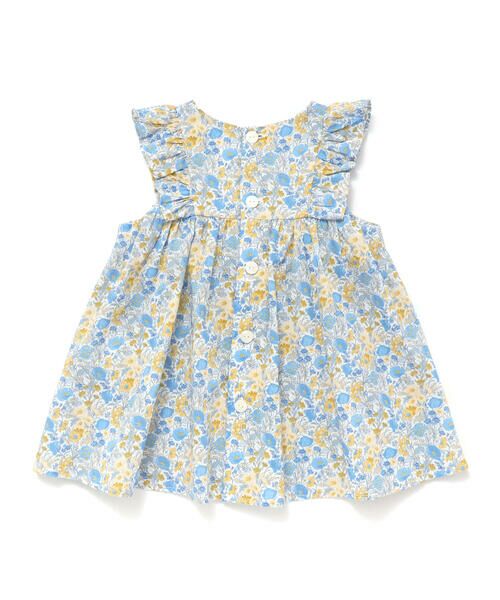 Tartine et Chocolat / タルティーヌ エ ショコラ ベビー・キッズウエア | 【日本製】【お揃い】リバティFlorence May(フローレンスメイ)ブルマ付きワンピースベビー(70〜90cm) | 詳細3