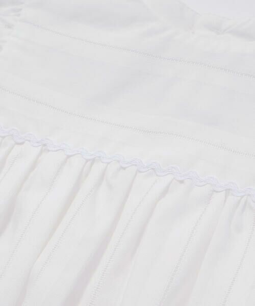 Tartine et Chocolat / タルティーヌ エ ショコラ ベビー・キッズウエア | 【日本製】【お揃い】オーガニックコットンストライプブルマ付きワンピースベビー(70〜90cm) | 詳細4