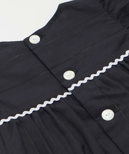 Tartine et Chocolat / タルティーヌ エ ショコラ ベビー・キッズウエア | 【日本製】【お揃い】オーガニックコットンストライプブルマ付きワンピースベビー(70〜90cm) | 詳細10