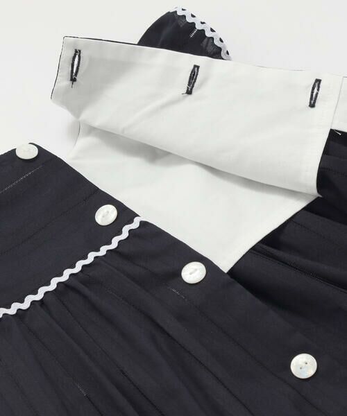 Tartine et Chocolat / タルティーヌ エ ショコラ ベビー・キッズウエア | 【日本製】【お揃い】オーガニックコットンストライプブルマ付きワンピースベビー(70〜90cm) | 詳細11