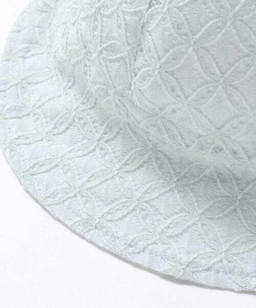 Tartine et Chocolat / タルティーヌ エ ショコラ ベビー・キッズグッズ | 【UVカット】【日本製】ラッセルレースハットベビー(46〜50cm) | 詳細4