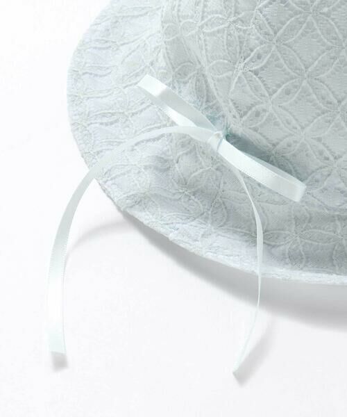 Tartine et Chocolat / タルティーヌ エ ショコラ ベビー・キッズグッズ | 【UVカット】【日本製】ラッセルレースハットベビー(46〜50cm) | 詳細5