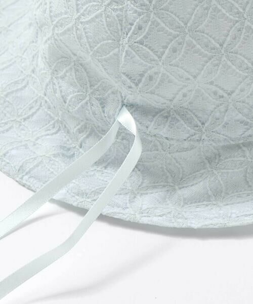 Tartine et Chocolat / タルティーヌ エ ショコラ ベビー・キッズグッズ | 【UVカット】【日本製】ラッセルレースハットベビー(46〜50cm) | 詳細6