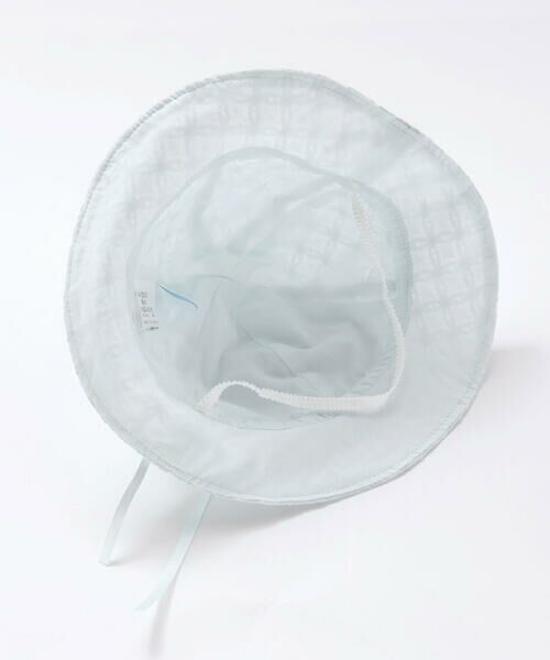 Tartine et Chocolat / タルティーヌ エ ショコラ ベビー・キッズグッズ | 【UVカット】【日本製】ラッセルレースハットベビー(46〜50cm) | 詳細7