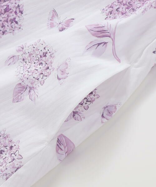 Tartine et Chocolat / タルティーヌ エ ショコラ ミニ丈・ひざ丈ワンピース | 【日本製】【お揃い】オーガニックコットンフラワープリントワンピース(90〜140cm) | 詳細11