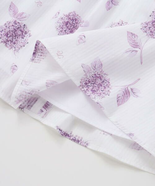 Tartine et Chocolat / タルティーヌ エ ショコラ ミニ丈・ひざ丈ワンピース | 【日本製】【お揃い】オーガニックコットンフラワープリントワンピース(90〜140cm) | 詳細13