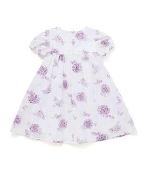 Tartine et Chocolat / タルティーヌ エ ショコラ ミニ丈・ひざ丈ワンピース | 【日本製】【お揃い】オーガニックコットンフラワープリントワンピース(90〜140cm) | 詳細7