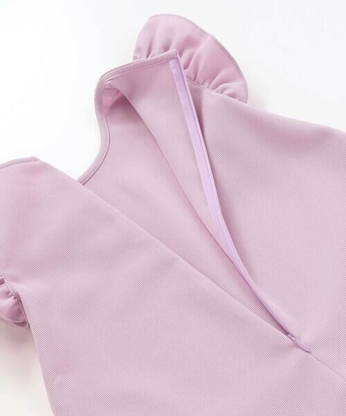 Tartine et Chocolat / タルティーヌ エ ショコラ ミニ丈・ひざ丈ワンピース | 【お揃い】バタフライモチーフ袖フリルワンピース(90〜140cm) | 詳細15