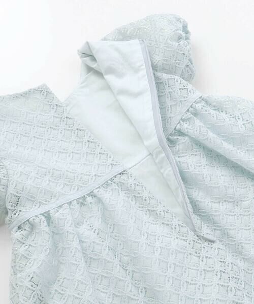 Tartine et Chocolat / タルティーヌ エ ショコラ ミニ丈・ひざ丈ワンピース | 【日本製】【お揃い】ラッセルレースワンピース(90〜140cm) | 詳細13