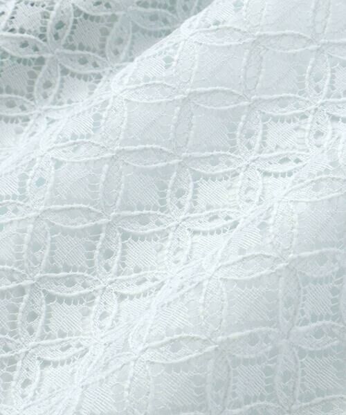 Tartine et Chocolat / タルティーヌ エ ショコラ ミニ丈・ひざ丈ワンピース | 【日本製】【お揃い】ラッセルレースワンピース(90〜140cm) | 詳細15