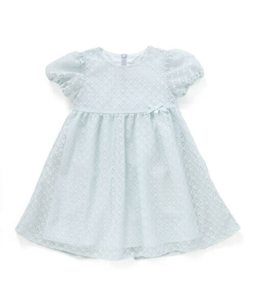 Tartine et Chocolat / タルティーヌ エ ショコラ ミニ丈・ひざ丈ワンピース | 【日本製】【お揃い】ラッセルレースワンピース(90〜140cm) | 詳細8