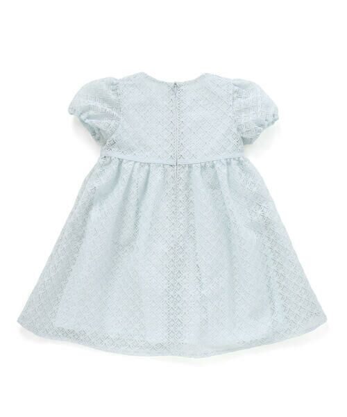 Tartine et Chocolat / タルティーヌ エ ショコラ ミニ丈・ひざ丈ワンピース | 【日本製】【お揃い】ラッセルレースワンピース(90〜140cm) | 詳細9