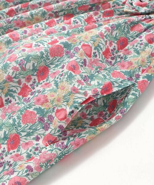 Tartine et Chocolat / タルティーヌ エ ショコラ ミニ丈・ひざ丈ワンピース | 【日本製】【お揃い】リバティFlorence May(フローレンスメイ)ワンピース(90〜140cm) | 詳細10