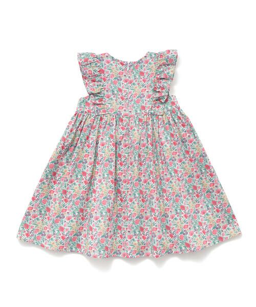 Tartine et Chocolat / タルティーヌ エ ショコラ ミニ丈・ひざ丈ワンピース | 【日本製】【お揃い】リバティFlorence May(フローレンスメイ)ワンピース(90〜140cm) | 詳細6