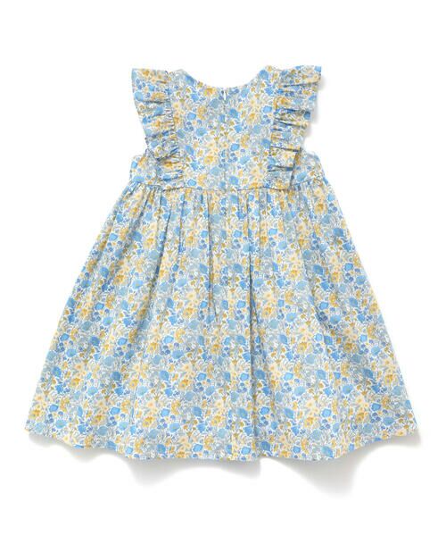 Tartine et Chocolat / タルティーヌ エ ショコラ ミニ丈・ひざ丈ワンピース | 【日本製】【お揃い】リバティFlorence May(フローレンスメイ)ワンピース(90〜140cm) | 詳細15