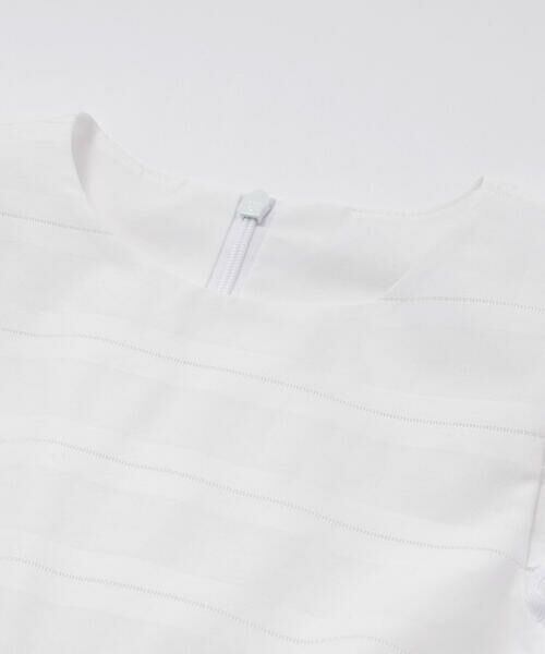 Tartine et Chocolat / タルティーヌ エ ショコラ ミニ丈・ひざ丈ワンピース | 【日本製】【お揃い】オーガニックコットンストライプワンピース(90〜140cm) | 詳細2