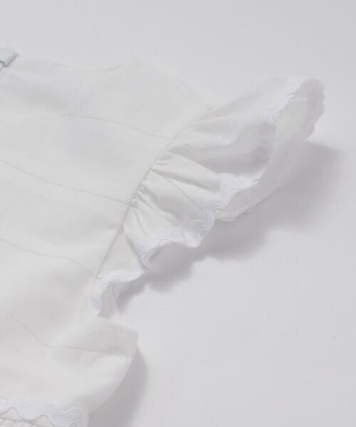 Tartine et Chocolat / タルティーヌ エ ショコラ ミニ丈・ひざ丈ワンピース | 【日本製】【お揃い】オーガニックコットンストライプワンピース(90〜140cm) | 詳細4