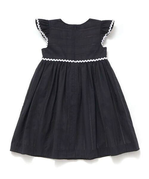 Tartine et Chocolat / タルティーヌ エ ショコラ ミニ丈・ひざ丈ワンピース | 【日本製】【お揃い】オーガニックコットンストライプワンピース(90〜140cm) | 詳細16