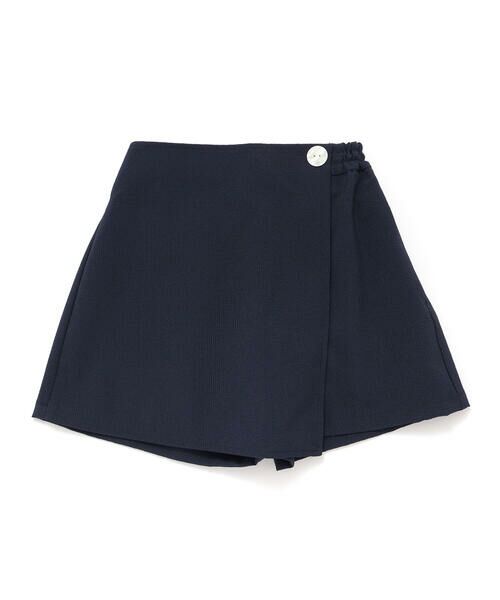 Tartine et Chocolat / タルティーヌ エ ショコラ その他パンツ | 【日本製】シアーサッカーストライプスカートパンツ(90〜140cm) | 詳細1