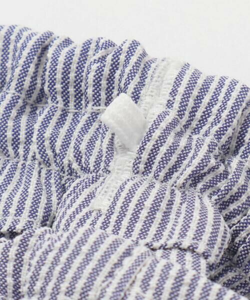 Tartine et Chocolat / タルティーヌ エ ショコラ その他パンツ | 【日本製】シアーサッカーストライプスカートパンツ(90〜140cm) | 詳細10