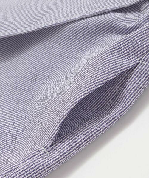 Tartine et Chocolat / タルティーヌ エ ショコラ その他パンツ | 【日本製】シアーサッカーストライプスカートパンツ(90〜140cm) | 詳細6