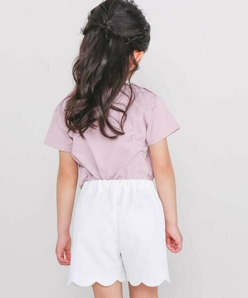 Tartine et Chocolat / タルティーヌ エ ショコラ ショート・ハーフ・半端丈パンツ | ピケストレッチショートパンツ(90〜140cm) | 詳細2